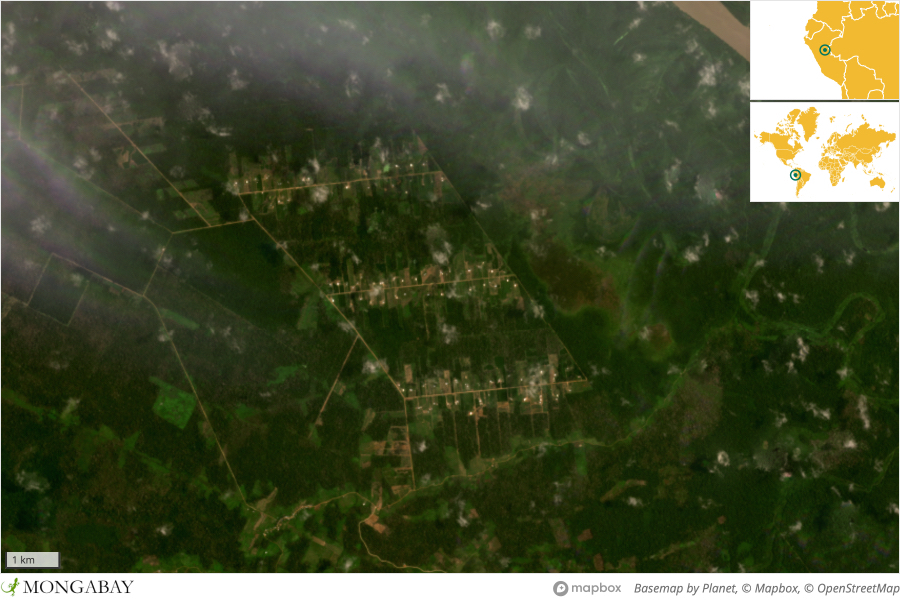 Satellite imagery and data shows clearing by the Gnadenhoff Reinlaender Benboya Agricultural Christian Mennonite Colony Association has progressed rapidly since 2021. 