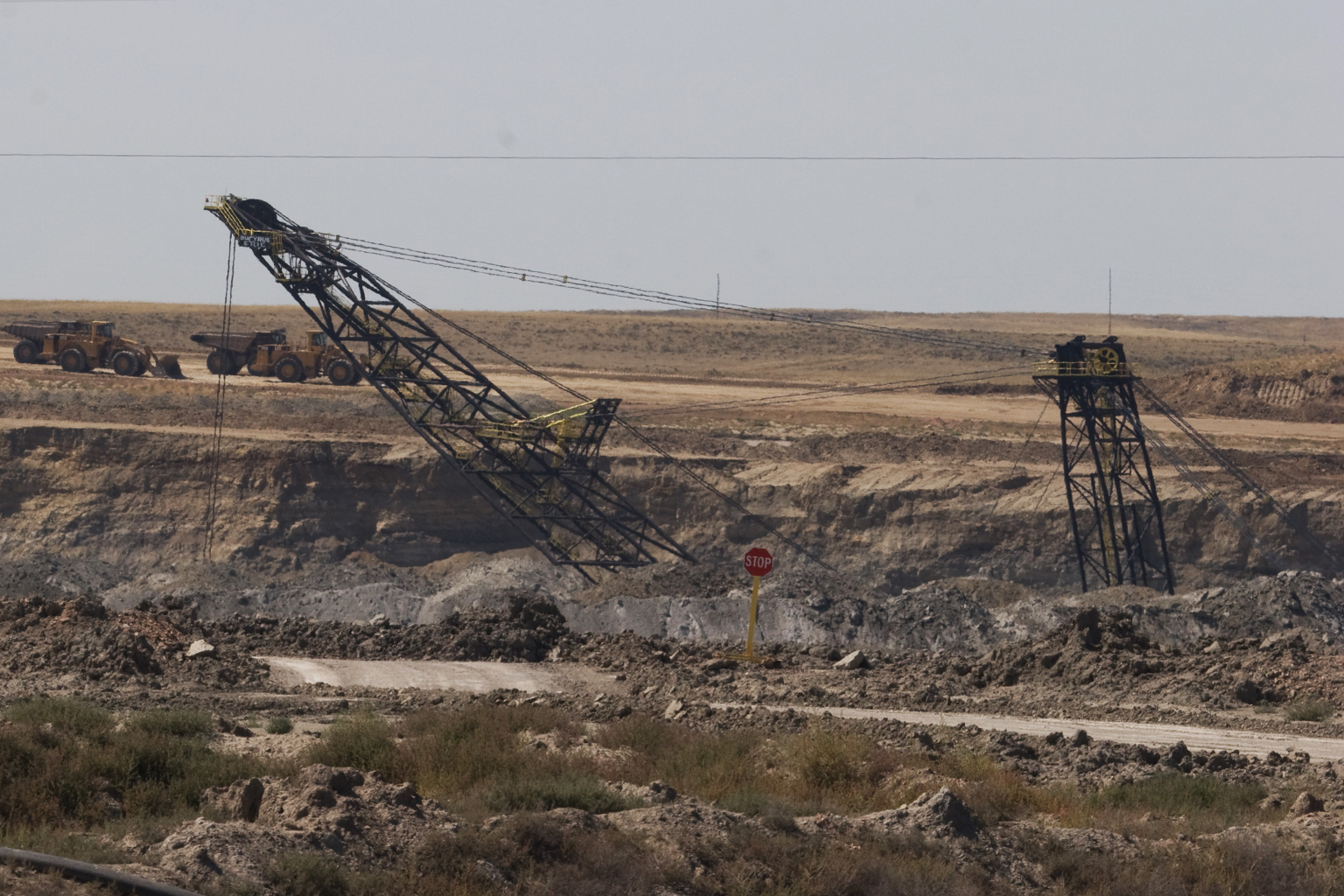 Black Thunder Coal Mine in the U.S. state of Wyoming.