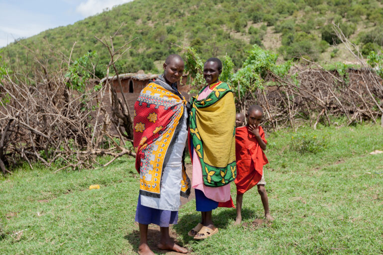 Maasai women at their village in Kenya. Image by Matt Biddulph via Flickr (CC BY-SA 2.0).