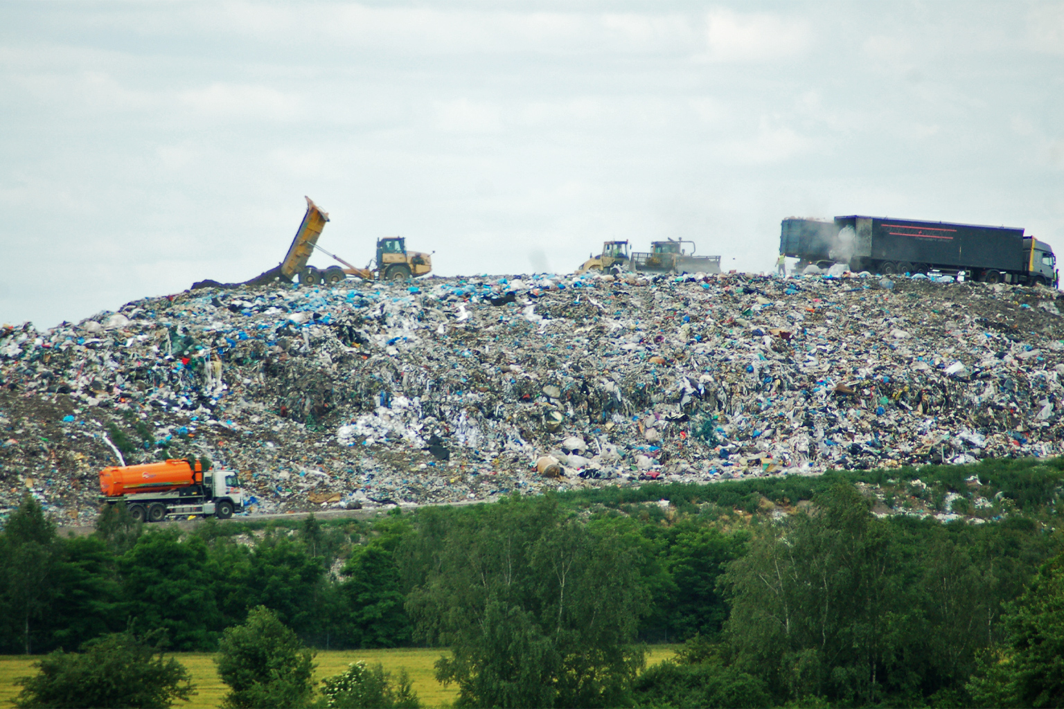 A landfill in Poland. 