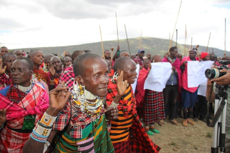 Tanzania protest Ngorongoro