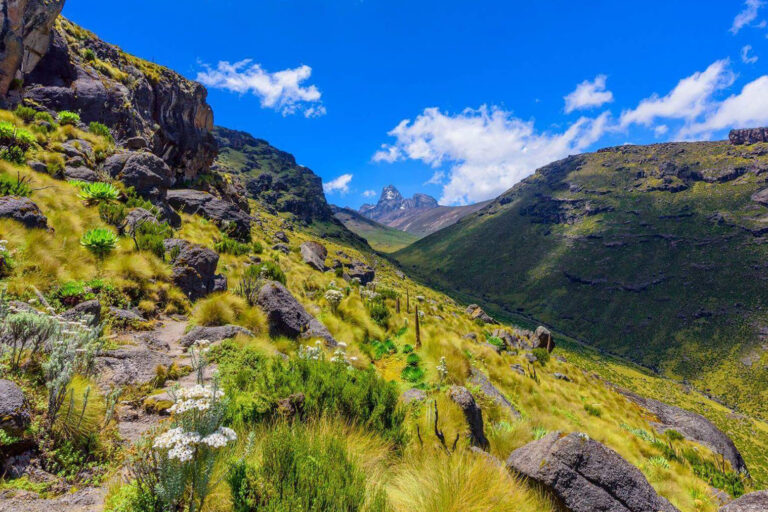 Mount Kenya.