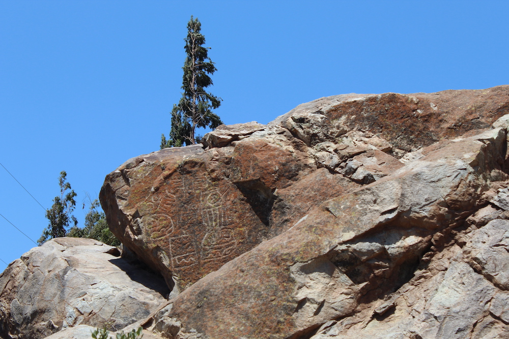 Petroglyphs in Choapa Viejo.