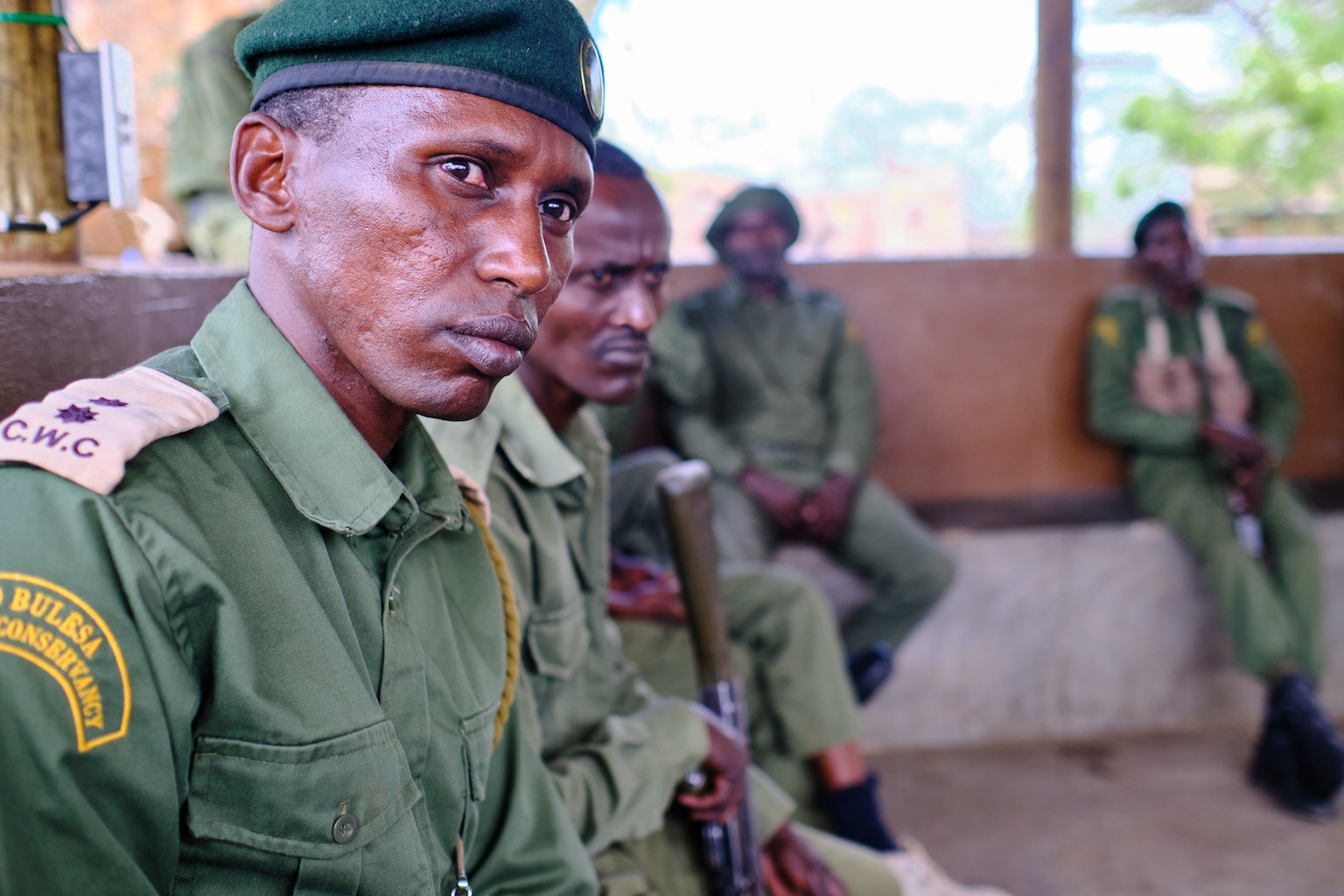 A community ranger from the Biliqo-Bulesa Community Conservancy in northern Kenya, which receives support from the Northern Rangelands Trust, a USAID grantee. NRT’s grant was not reviewed by the GAO. Image by Ashoka Mukpo for Mongabay.