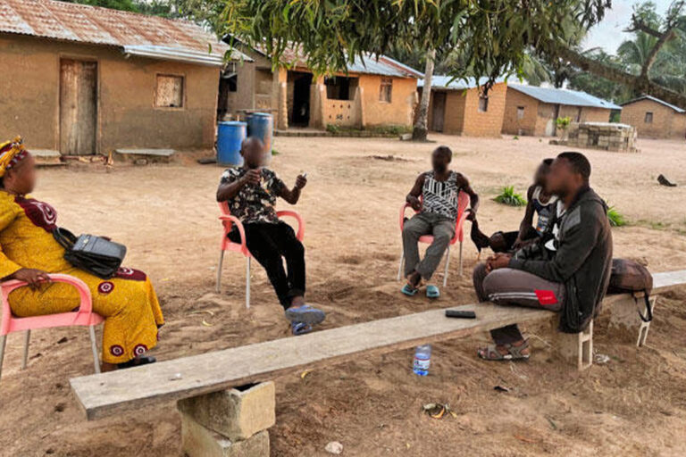 Villagers of Muanda.