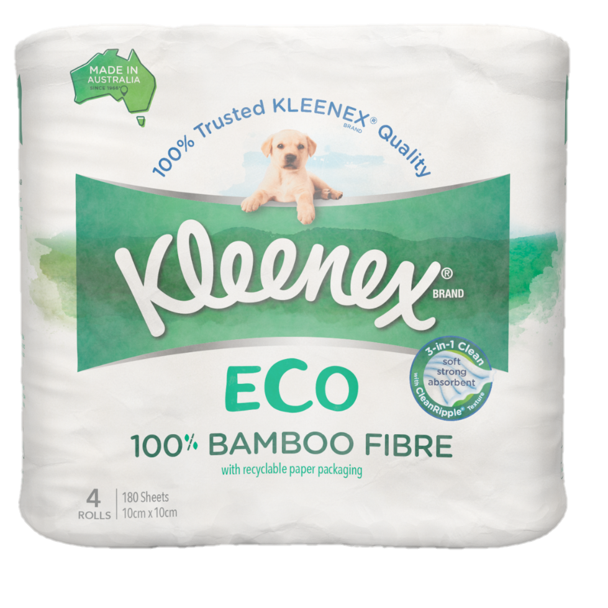 Kleenex Eco was the firm’s first 100% bamboo product.