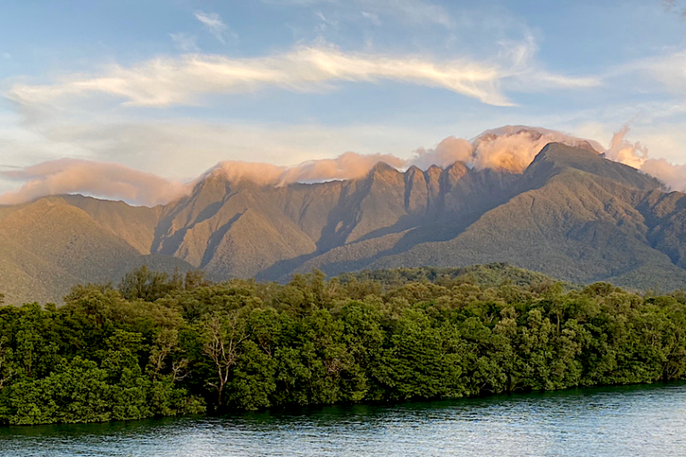 Mt Guiting-Guiting range, seen from Magdiwang.